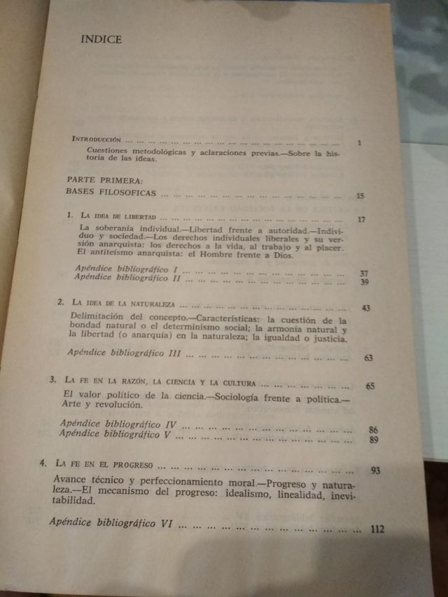 La ideología política del anarquismo español.