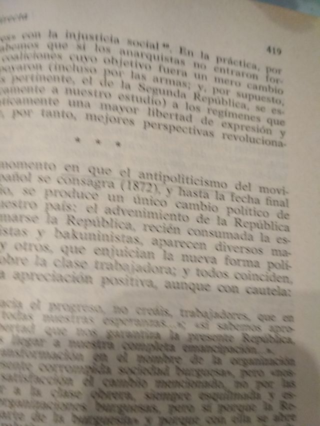 La ideología política del anarquismo español.