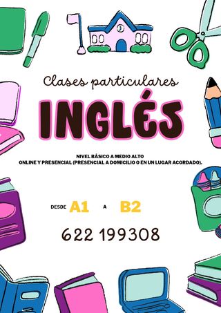 Clases particulares de inglés