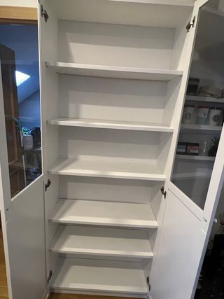 Estantería con puertas Billy IKEA Blanca