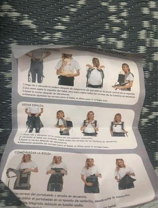 Mochila Porta Bebé Zigzag