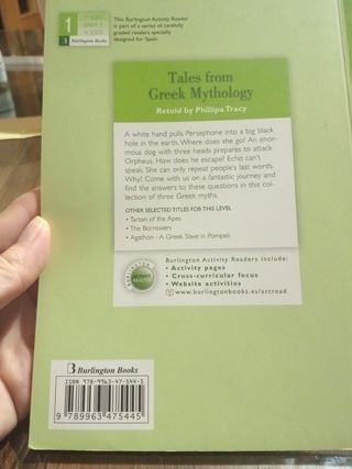 TALES FROM GREEK MYTHOLOGY 1§ESO BRN