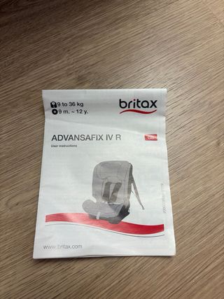 Silla de coche Britax Römer Advansafix IV R
