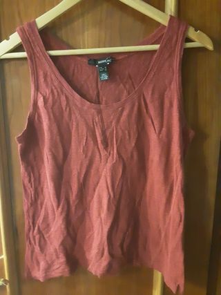 Mango Top Granate Talla M