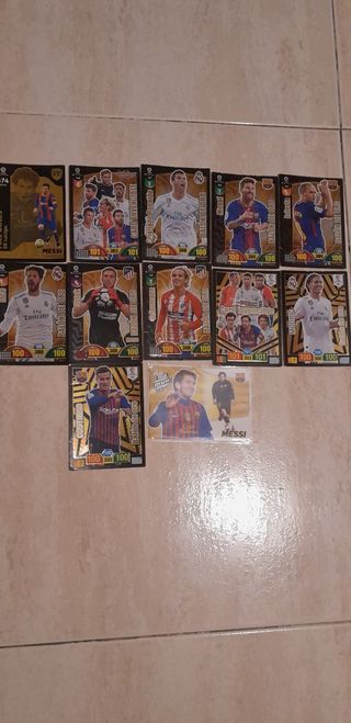 Colección Cartas Fútbol Balón de Oro