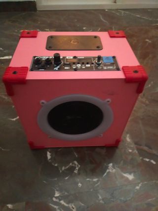 Altavoz Bluetooth Rosa