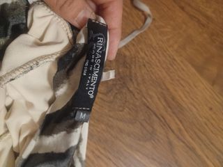 Vestido de fiesta con estampado cebra