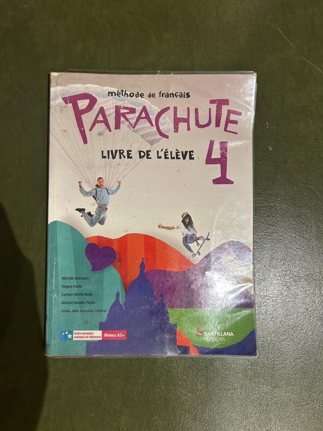Libro de texto Parachute 4 - Francés