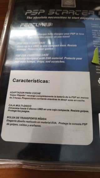 Kit de inicio PSP Nakiworld