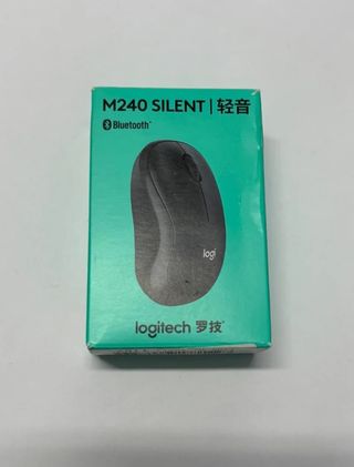 Logitech M240 Silent Bluetooth Ratón Gris