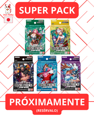Pack x5 ST One Piece ST-24, ST25, ST26, ST27, ST28