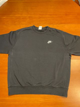 Sudadera Nike Negra Talla M Cuello Redondo