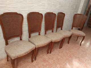 Juego de 5 Sillas de Comedor