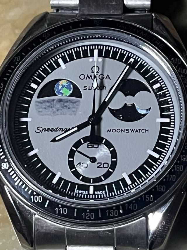 Orologio Omega x Swatch Acciaio