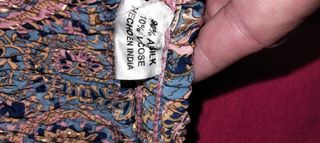 Falda pantalón estampada talla única