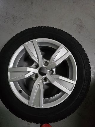 Llantas Audi A4 con neumáticos 205/60R16