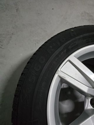 Llantas Audi A4 con neumáticos 205/60R16