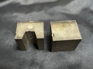 Lote tipos móviles de imprenta letras capitales E