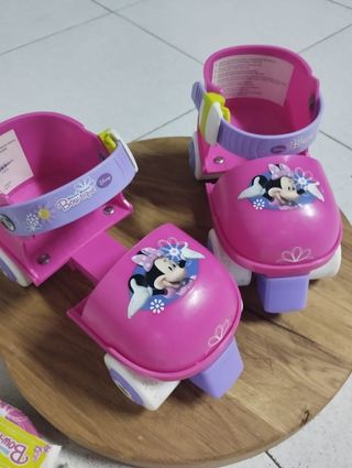 Patines y protecciones Minnie Mouse