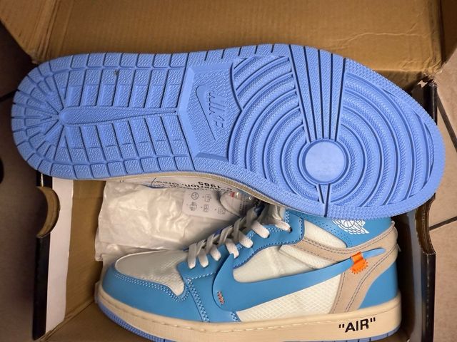 Jordan x Off-White Air Jordan 1 UNC