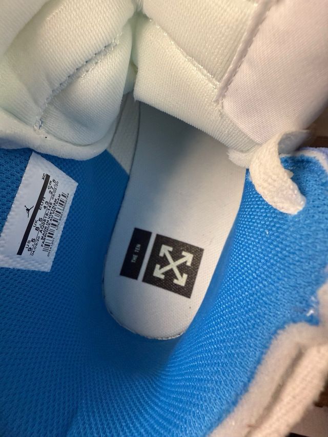 Jordan x Off-White Air Jordan 1 UNC