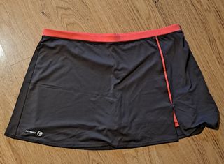 Falda Tenis/Padel gris, Rosa, Turquesa