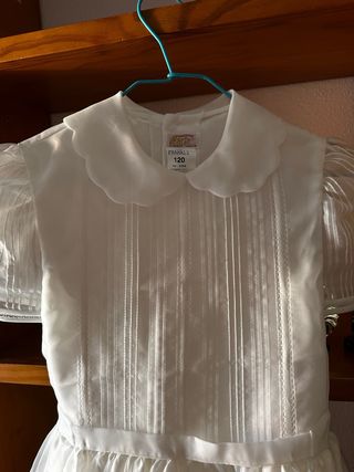 Vestido de Comunión Pramali Blanco Talla 120
