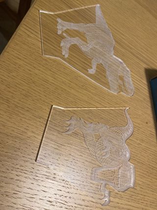 Lámpara LED Dinosaurio