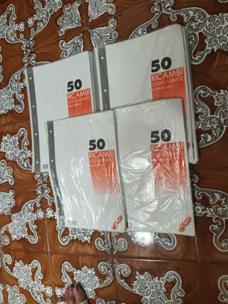 Ricambi Fogli Rigatura 4M - 50 Fogli