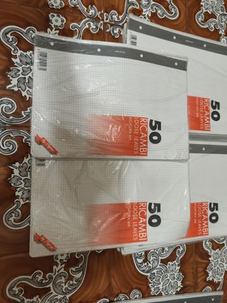 Ricambi Fogli Rigatura 4M - 50 Fogli