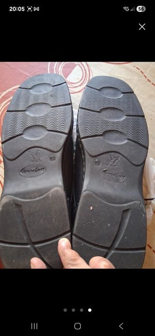 Zapatos de vestir negros talla 50