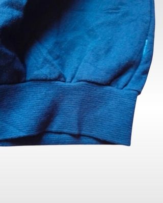 Sudadera Champion Retro Azul y Amarillo