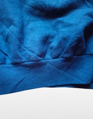 Sudadera Champion Retro Azul y Amarillo