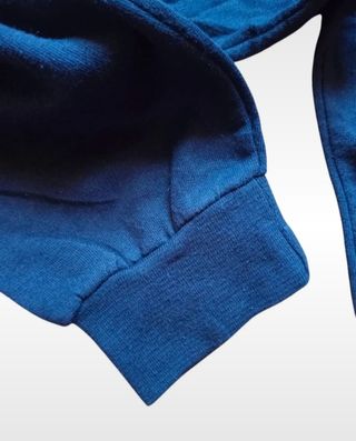 Sudadera Champion Retro Azul y Amarillo