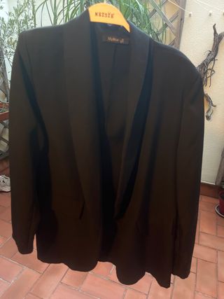 Chaqueta americana Meisye negra