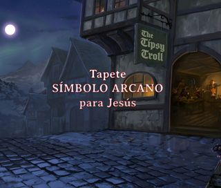 Tapete SÍMBOLO ARCANO para Jesús