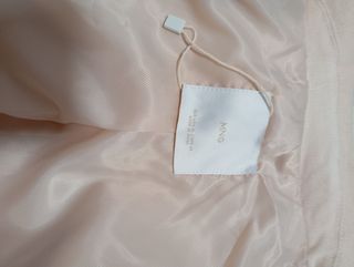 Chaqueta Mango salmón claro Mujer