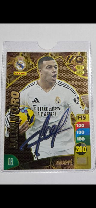 Vendo o Cambio Cromo Mbappé Firma Adrenalyn XL 24-