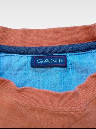 Sudadera Gant USA Vintage Azul/Naranja