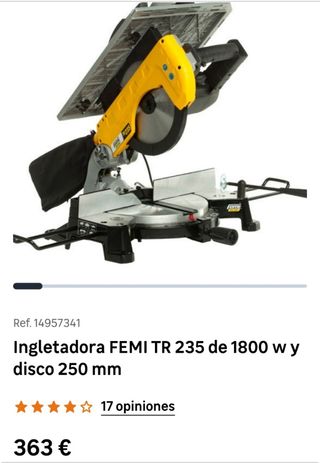 Sierra circular de mesa