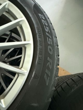 Llantas Audi A5 225/50R17 Invierno Pirelli