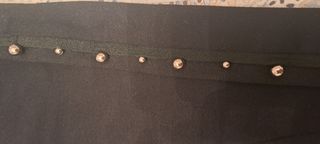 2 Leggings ZARA Mujer T.XS Negro y Blanco/Negro