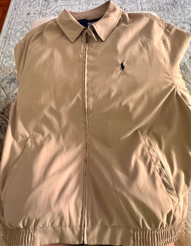 Cazadora Polo Ralph Lauren Beige Talla XL