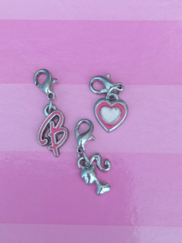 Ciondolo Barbie Cuore e Lettera B