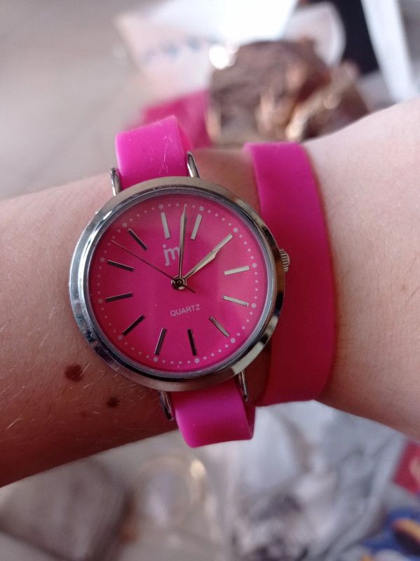 Orologio JM Rosa con cinturino