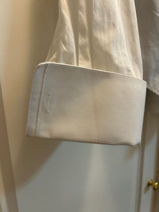 Camisa ceremonia Pal Zileri Doble Puño Blanca T-39