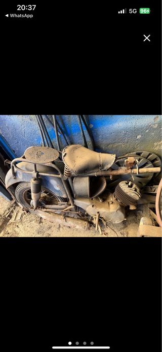 Asiento iso rueda pequña