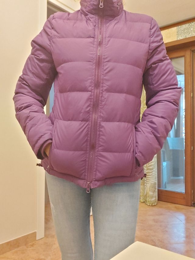 Piumino donna viola