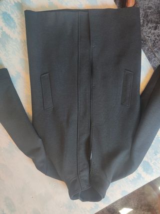 Abrigo Zara XL Negro
