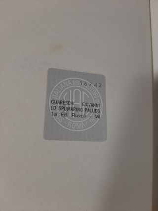 Lo spumarino pallido